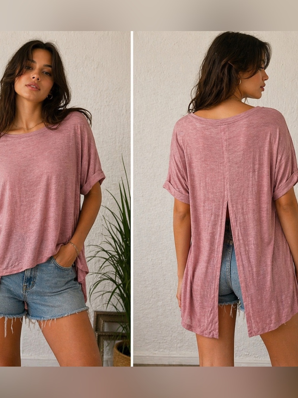 Tresics Split Back Tee